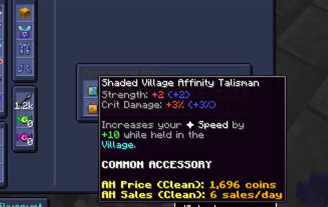 Village affinity talisman